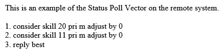 Refer to the exhibit. The reply-best vector command is applied to which BSR VDN/Vector?