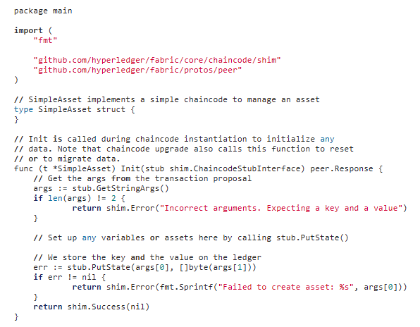 <strong>What function is used to call the shim.Start function below? </strong> A) import B) init C) main D) type