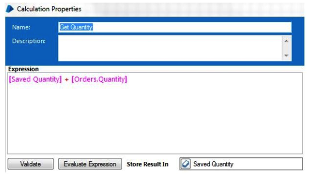 <strong>The Saved Quantity Data Item is configured as a number with the initial value 0. The Loop Orders stage is configured to loop through the Orders collection. The Get Quantity stage is configured as follows: What will the data item Saved Quantity contain after the execution of the page?</strong> A) 4 B) 5 C) 10 D) 19