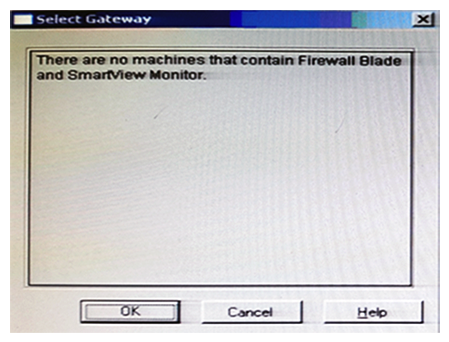 You have just installed your Gateway and want to analyze the packet size distribution of your traffic with SmartView Monitor. Unfortunately, you get the message: There are no machines that contain Firewall Blade and SmartView Monitor . What should you do to analyze the packet size distribution of your traffic? Give the BEST answer.