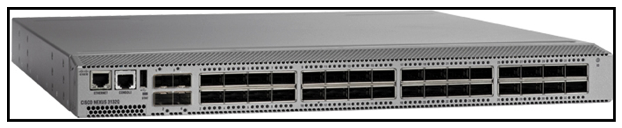 <strong>Refer to the exhibit. What is the name of this Cisco Nexus 3000 Series Switch?</strong> A) Cisco Nexus 3132Q B) Cisco Nexus 3172PQ C) Cisco Nexus 3524 D) Cisco Nexus 3016