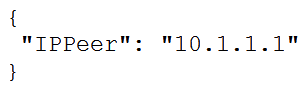 <strong>Refer to the exhibit. What is the value of the node defined by this YANG structure?</strong> A) B) C) D)