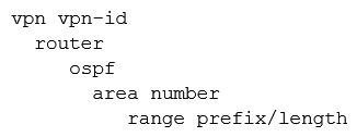 <strong>Which OSPF command makes the WAN Edge router a less preferred exit from a site with a dual WAN Edge design?</strong> A) B) C) D)