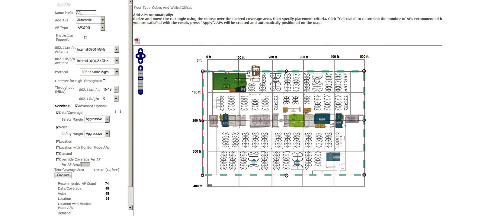 Refer to the exhibit. Which two statements about Cisco Prime Infrastructure are true? (Choose two.)