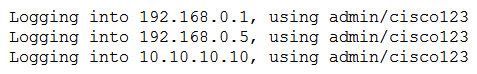 <strong> Refer to the exhibit. What is the expected output from the Python code?</strong> A) B) C) D)