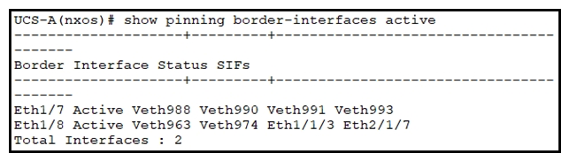 Refer to the exhibit. A network engineer traces the packet flow from the Veth991 of a blade server toward the core switch. The switch reports performance issues. What is the role of the interface Eth1/7?