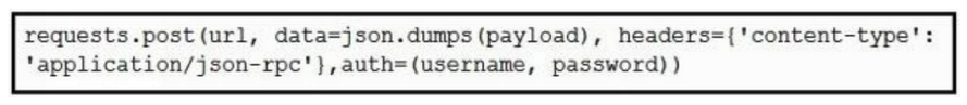 <strong>Using the NX-API CLI JSON-RPC interface, which two Python data structure and requests call create an SVI? (Choose two.)</strong> A) B) C) D) E)