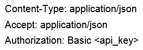 <strong>Which header set should be sent with all API calls to the Cisco Stealthwatch Cloud API?</strong> A) B) C) D)