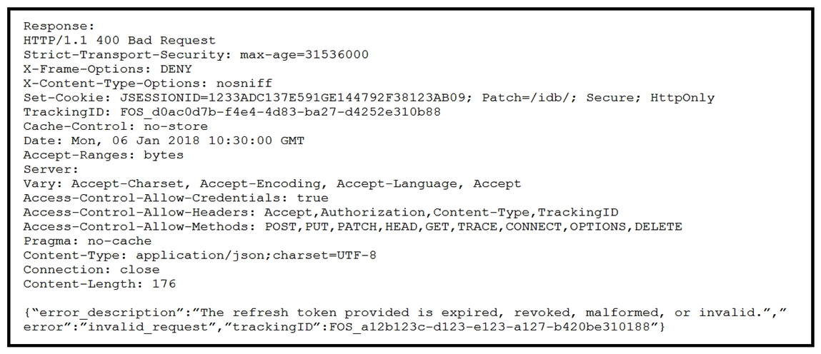 Refer to the exhibit. Apple Push Notification integration is configured in a Cisco Unified IM and Presence deployment and has been working property. Administrators now report the error Push notification settings cannot be configured. 400 Bad Request. in the GUI, and HTTP logs are displaying the errors that are shown in the exhibit. Which action solves this issue?