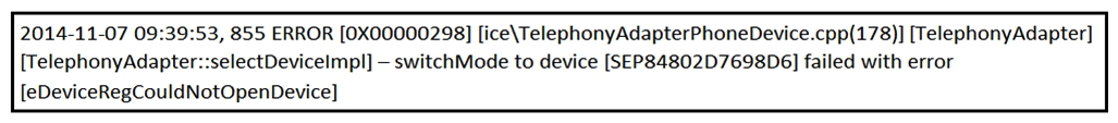 Refer to the exhibit. Which end-user option can resolve this issue?
