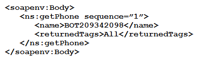 <strong> Refer to the exhibit. Based on the schema diagram in the exhibit, which two XML objects are valid AXL <getPhone> request <Body> elements? (Choose two.)</strong> A) B) C) D) E)
