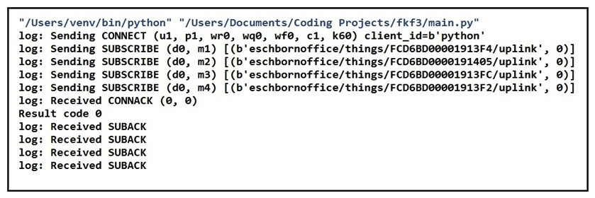 <strong> Refer to the exhibit. Which two statements about MQTT messaging are true? (Choose two.)</strong> A) Result code 5 means the connection is accepted; result code 0 means the connection is refused, not authorized. B) Redundant ClientIDs are supported by MQTT brokers. C) MQTT does not support a keep alive functionality because it runs on top of TCP. D) Result code 0 means the connection is accepted; result code 5 means the connection is refused, not authorized. E) Brokers can send the Last Will and Testament messages on behalf of the client.