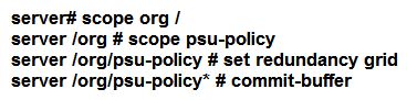 <strong>A network engineer must configure a power redundancy policy on a Cisco UCS C-Series Rack Server. The power redundancy must support two power sources being used to power the server. Which configuration should be applied to meet the requirement?</strong> A) B) C) D)