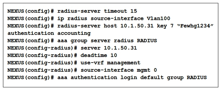 Refer to the exhibit. What is the result of implementing the configuration?