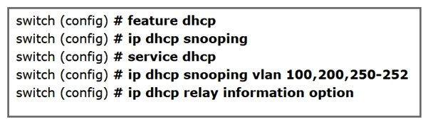 Refer to the exhibit. Which action is taken to ensure that the relay agent forwards the DHCP BOOTREQUEST packet to a DHCP server?