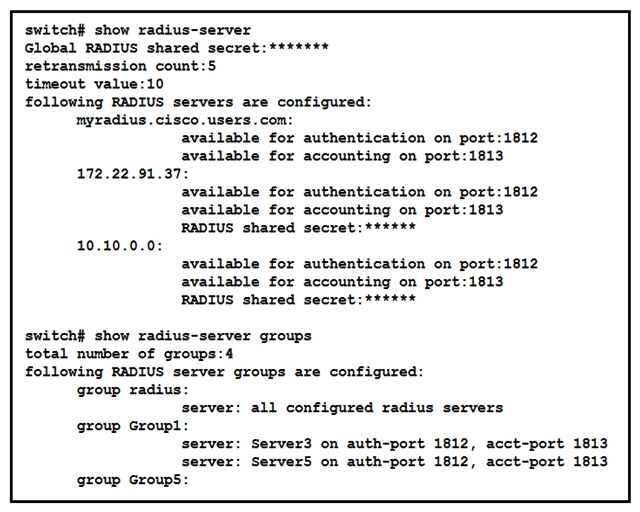 Refer to the exhibit. A network engineer requires remote access via SSH to a Cisco MDS 9000 Series Switch. The solution must support secure access using the local user database when the RADIUS servers are unreachable from the switches. Which command meets these requirements?