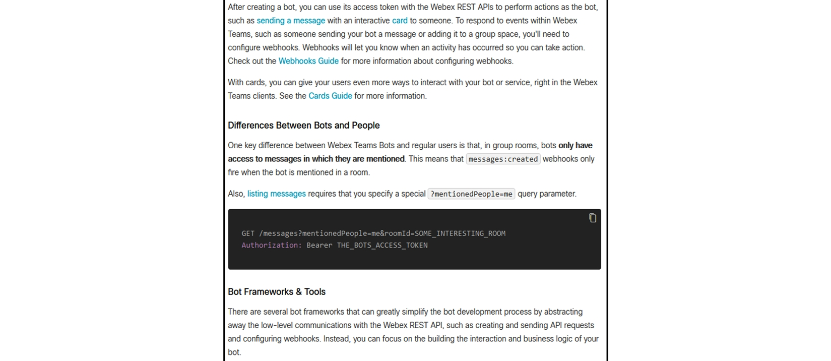 <strong> Refer to the exhibit. Which set of API requests must be executed by a Webex Teams bot after receiving a webhook callback to process messages in a room and reply with a new message back to the same room?</strong> A) B) C) D)