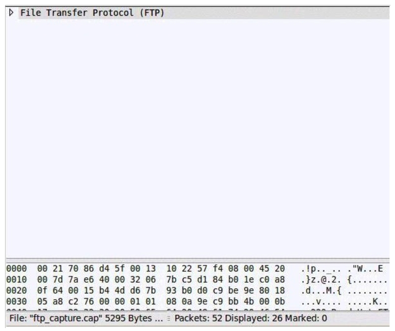 <strong>Consider the following image of a packet capture: Which of the following best describes the protocol used, along with its primary benefit?</strong> A) It is a passive FTP session, which is easier for firewalls to process. B) It is an active FTP session, which is necessary in order to support IPv6. C) It is an extended passive FTP session, which is necessary to support IPv6. D) It is an active FTP session, which is supported by all FTP clients.