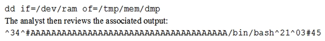 A forensic analyst suspects that a buffer overflow exists in a kernel module. The analyst executes the following command: However, the analyst is unable to find any evidence of the running shell. Which of the following of the MOST likely reason the analyst cannot find a process ID for the shell?