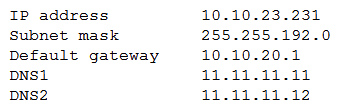 A network technician installed a new host on the network. The host is not connecting to the company's cloud servers. The technician attempts to ping a server using the IP address with no success. Checking the IP address using ipconfing displays: Which of the following should the technician perform NEXT to determine where the issue is located?