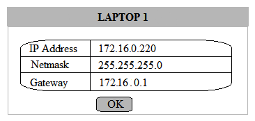Multiple users are reporting that they are unable to access the network. The ENTIRE network is shown in the diagram. PCs are not statically assigned IP addresses. The following devices will display settings: WorkstationA WorkstationB WorkstationC WorkstationD WorkstationE WorkstationF WorkstationG Laptop1 Laptop2 DHCP server1 DHCP server2 Review the settings and select the box in the diagram that identifies the device causing the issue. Only one device can be selected at a time. After checking the device that is causing the issue, select the second tab in the lower left hand corner. Identify the reason as to why some users are unable to access the network. Instructions: When the simulation is complete, select the Done button to submit. Part 1 Part 2 Identify the reason as to why some users are unable to access the network.