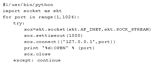 <strong>Given the following Python script: Which of the following is where the output will go?</strong> A) To the screen B) To a network server C) To a file D) To /dev/null