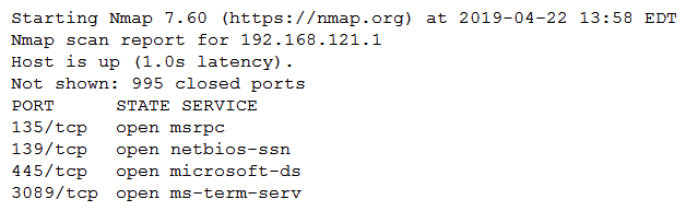 A penetration tester ran an Nmap scan against a target and received the following output: Which of the following commands would be best for the penetration tester to execute NEXT to discover any weaknesses or vulnerabilities?