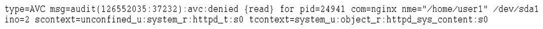 <strong>A Linux administrator is testing a new web application on a local laptop and consistently shows the following 403 errors in the laptop's logs: The web server starts properly, but an error is generated in the audit log. Which of the following settings should be enabled to prevent this audit message?</strong> A) httpd_can_network_connect = 1 B) httpd_enable_scripting = 1 C) httpd_enable_homedirs = 1 D) httpd_enable_cgi = 1