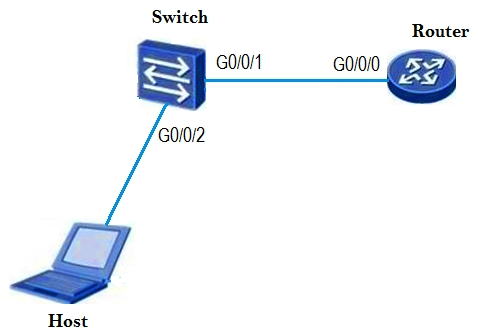 <strong>Refer to the graphic. The host has a problem establishing a telnet connection with the router attached to interface G0/0/0. Which of the following steps can be used to help the administrator identify the problem? (Choose two)</strong> A) Check whether the host has configured the gateway IP address. B) Check whether the switch has configured the gateway IP address. C) Use the ping tool to check connectivity between host and router. D) Check the telnet server configuration is right on the router.