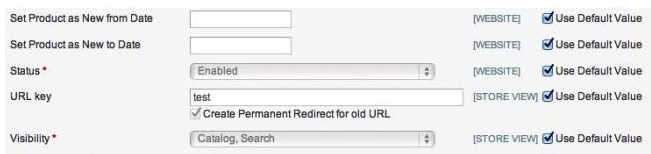 <strong> The checkbox Use default value is checked and the corresponding input field is disabled, as shown in the graphic above. How does Magento represent this state in the corresponding EAV value tables?</strong> A) no row with a value for this store view and a row with value NULL for default B) no row with a value for this store view and a row with any value for default C) a row with value NULL for this store view and a row with value NULL for default D) a row with value NULL for this store view and a row with any value for default E) no row with a value for this store view and no row with a value for default
