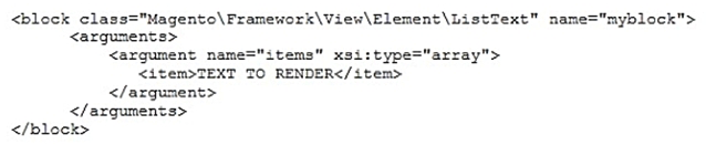 <strong>How can you render a text on a page using only layout xml?</strong> A)   B)   C)   D)   <div style=padding-top: 35px> 
