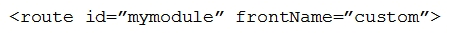 A module declares the route: What is the layout handle of the storefront path /custom/feature/?
