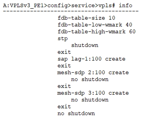 <strong>Which of the following statements about the VPLS FDB is TRUE? </strong> A) An alarm will be raised when the FDB occupancy reaches 5 MAC entries. B) An alarm will be cleared when the FDB occupancy drops below 6 MAC entries. C) An alarm will be raised when the FDB occupancy reaches 7 MAC entries. D) An alarm will be cleared when the FDB occupancy drops below 10 MAC entries.