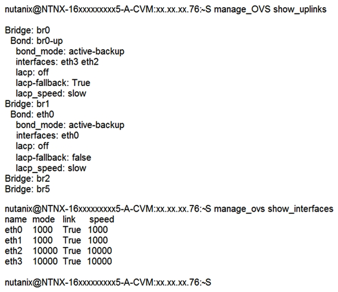<strong>An administrator inherits a new Nutanix environment and logs in to a CVM to check the network configuration. The configuration is as follows:   Which action should the administrator take to improve network performance?</strong> A) Configure VLAN tagging both on br0 and br1 and their physical interfaces. B) Add eth0 and eth1 to the br0-up bond C) Configure balance-sib or balance-tcp mode for br0-up if switch configuration allows D) Remove one 10 Gbs interface from br0-up to make sure all 10 Gbs can be used. <div style=padding-top: 35px> 