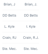 <strong>How many of the five pairs of items listed below are exact duplicates? </strong> A)1 B)3 C)2 D)5 E)4