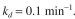 An enzyme ATPase has a molecular weight of   daltons,   value of 10-4 M, and a K₂ value of K₂ = 104 molecules ATP/min molecule enzyme at 37∞C. The reaction catalyzed is the following:   which can also be represented as   where S is ATP. The enzyme at this temperature is unstable. The enzyme inactivation kinetics are first order:   where   is the initial enzyme concentration and   In an experiment with a par- tially pure enzyme preparation,   of total crude protein (containing enzyme) is added to a 1 ml reaction mixture containing 0.02 M ATP and incubated at 37∞C. After 12 hours the reac- tion ends   and the inorganic phosphate   concentration is found to be 0.002 M, which was initially zero. What fraction of the crude protein preparation was the enzyme? Hint: Since   the reaction rate can be represented by  
