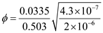 According to the equation 9.63. The first order reaction constant needs to be based on the whole pellet. Dry weight is = 5 %. Mass of cells/bead = 0.44 mg/bead. Cell concentration = 0.44 mg/0.0335 cm 3 = 13.1 g/l Thus the rate constant is k = 3.3 × 10 -8 (13.1) = 4.3 × 10 -7 s -1 For, 0.4 cm diameter bead 0.0335 cm 3 and 0.503 cm 2 First order so Thus, for first order reaction 0.0306 Clearly, diffusional limitations is not important.