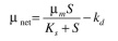 For the activated-sludge unit shown in Fig. 16.7, the specific growth rate of cells is given by The following parameter values are known: F = 500 1/h, substrate. a. Calculate the substrate concentration (S) in the reactor at steady state. b. Calculate the cell concentration(s) in the reactor. c. Calculate Xr and Sr in the recycle stream. Figure 16.7