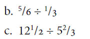 Find the answer to each of the following: a. 56 ÷ 8 d. 23.43 ÷ 2.3 e. Identify the number for which 27 is 60% of the number.