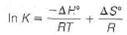 Suppose a reaction has H ° and S ° values independent of temperature. Show from this, and equations given in this chapter, that where K is the equilibrium constant. How could you use values of K determined at different temperatures to determine H ° for the reaction