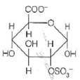 One or more of the compounds shown below will satisfy each of the following statements. Not all compounds may be used; some may be used twice. Put the letter(s) in the blank. (a) Found in chitin.______ (b) An L-saccharide.______ (c) The first residue attached to asparagine in N-linked glycans.______ (d) A uronic acid.______ (e) A ketose.______ (a) (b) (c) (d) (e) (f)