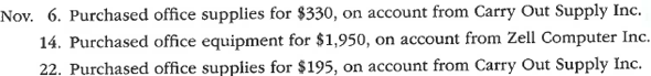 A Purchases journal The following purchase transactions occurred during March for Celebration Catering Service: Record these transactions in the following purchases journal format: B Purchases journal The following purchase transactions occurred during November for Manheim Inc.: Record these transactions in the following purchases journal format: