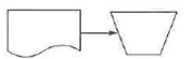 Which of the representations below illustrates that a sales invoice has been filed? A. B. C. D.