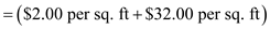 In the given scenario, a company allocates cost on a physical allocation basis but some managers are proposing an allocation on a value basis. The allocation of joint costs on a value basis means that the business allocates the cost to products based on certain grades and its relative production quantity. It determines the percentage of the total costs allocated to each product by the ratio of each product's sales value to the total value. The sales value is determined by multiplying the unit-selling price by the number of units. 1. Based on the current cost physical allocation basis the resulting occupancy costs are simply the physical space occupied by the current cost per square foot, which in this scenario is $23.25/sq. ft. AF's department occupies 2,000 sq. ft. so the cost calculation is:       2. In order to consider a value basis allocation the Controller had to split up the various occupancy costs incurred. Lighting and cleaning costs totaling $65,000 would be applied at the original basis method. The cost can be determined by dividing that cost by the total number of square feet in the building which is 20,000 sq. ft.     In order to allocate the remaining Building rent costs of $400,000 on a value basis allocation some addition calculations are needed. The scenario indicates that first floor space costs $40 per sq. ft., second floor space costs $20 per sq. ft., and basement space costs $10 per sq. ft. Therefore, to determine the value basis for allocating cost one must multiply the number of sq. ft. occupied by their relative cost.                   The relative basis of each item's value to the total value can now be determined so that the cost allocation percentage can be determined.                         Since the cost was previously determined to be $400,000, the allocated joint cost of each item is simply the total cost multiplied by the relative basis for each item. It can then be divided by the total sq. ft. occupied by each floor to determine the cost per sq. ft.                   In order to apply the new blended cost basis for the department in question the cost per sq. ft. for each floor must be summed up. It is simply the adjusted original basis (for lighting and cleaning) plus the value basis (for building rent) for each floor. For the first floor the calculation is:       For the second floor the calculation is:       For the basement the calculation is:       This can now be applied to the respective department. AF's department occupies 2,000 sq. ft. in the basement so the cost calculation is:       3. The manager of a second floor department would favor the blended value basis allocation because the cost allocation would be $17 per sq. ft. using the current allocation method versus $10.00 per sq. ft. using the blended value basis allocation.