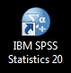 Instructions: Double Click on the SPSS icon on the desktop.    Then we get the following window,    On the tool bar we have the following option: File, Edit, View, Data, Transform, Analyze, Graphs, Utilities, Add-ons, Window, and Help, File is mainly used to open and save data files. Another option most commonly used is analyze, in which we have all statistical analysis option. To draw graphs we use graphs option. To get more information we have option help, in that we have tutorial to learn the use of SPSS. To exit from the SPSS, Go to file option and Exit or just close the SPSS window.