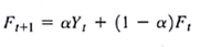 Many forecasting models use parameters that are estimated using nonlinear optimization. A good example is the Bass model introduced in this chapter. Another example is the exponential smoothing forecasting model. The exponential smoothing model is common in practice and is described in further detail in Chapter 15. For instance, the basic exponential smoothing model for forecasting sales is where This model is used recursively; the forecast for time period t + 1 is based on the forecast for period t , F t , the observed value of sales in period t , Y t , and the smoothing parameter ?. The use of this model to forecast sales for 12 months is illustrated in Table 8.9 with the smoothing constant ? = 0.3. The forecast errors, Y t ? F t are calculated in the fourth column The value of ? is often chosen by minimizing the sum of squared forecast errors, commonly referred to as the mean squared error (MSE). The last column of Table 8.9 shows the square of the forecast error and the sum of squared forecast errors. In using exponential smoothing models one tries to choose the value of ? that provides the best forecasts. Build an Excel Solver or LINGO optimization model that will find the smoothing parameter, ? , that minimizes the sum of forecast errors squared. You may find it easiest to put Table 8.9 into an Excel spreadsheet and then use Solver to find the optimal value of ?. TABLE 8.9 EXPONENTIAL SMOOTHING MODEL FOR ? = 0.3