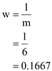 Attributes are the various factors that are part of decision making when decision maker has to evaluate several alternatives. The attributes can be tangible as well as intangible. There has to be weight associated with these attributes as per the importance of attributes. Here, there are six attributes and all the attributes are given equal importance. Therefore, weight given to each attribute will be same. Calculate the weight for each attribute as follows: Thus, weightage assigned to each attribute is