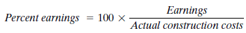 A large construction company is trying to establish a useful way to view typical profits from jobs obtained from competitive bidding. Because the jobs vary substantially in size and the final amount of the successful bid, the company has decided to express profits as percent earnings: When money is lost on a project, the earnings are negative and so is the resulting net profit. A sample of 30 jobs yields these percent earnings: a. Calculate an estimate of the mean percent earnings for the population of jobs or for all potential jobs. b. Construct a 95% confidence interval for the mean percent earnings for the population of jobs using a large-sample argument. c. Construct a 95% confidence interval for the mean percent earnings for the population of jobs assuming 30 is a small sample size. What additional assumption do you need to make in this case? d. Compare the two intervals in parts b and c. Explain why a sample size of 30 is often taken as the cutoff between large and small samples.