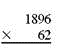 Multiply each of this. (See Example.)      Multiplying Whole Numbers      Multiply 25 × 34 by first multiplying 25 by the 4 in the ones place as shown in Step 1. Then multiply 25 by 3 in the tens place as shown in Step 2, before adding to find the answer in Step 3.     Step 1 Multiply 25 by 4 and write 100 aligning ones places. Step 2 Multiply 25 by 3 and write 75 one position to the left since 3 is in the tenths place. The 5 in 75 will be in the ten's place. Step 3 Add the two partial products to get the answer.