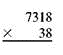 Multiply each of this. (See Example.) Multiplying Whole Numbers Multiply 25 × 34 by first multiplying 25 by the 4 in the ones place as shown in Step 1. Then multiply 25 by 3 in the tens place as shown in Step 2, before adding to find the answer in Step 3. Step 1 Multiply 25 by 4 and write 100 aligning ones places. Step 2 Multiply 25 by 3 and write 75 one position to the left since 3 is in the tenths place. The 5 in 75 will be in the ten's place. Step 3 Add the two partial products to get the answer.